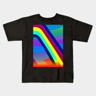 SIMPLE RAINBOW Kids T-Shirt